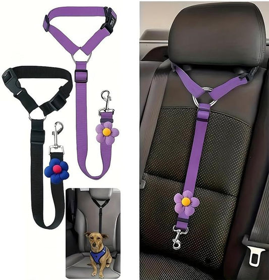 Viaja Seguro con tu Mascota – Cinturón 360º Ajustable
