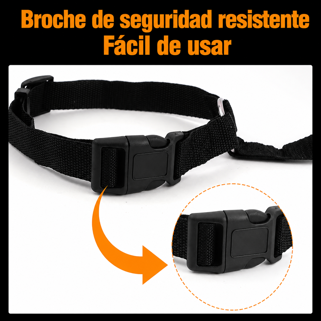 Viaja Seguro con tu Mascota – Cinturón 360º Ajustable